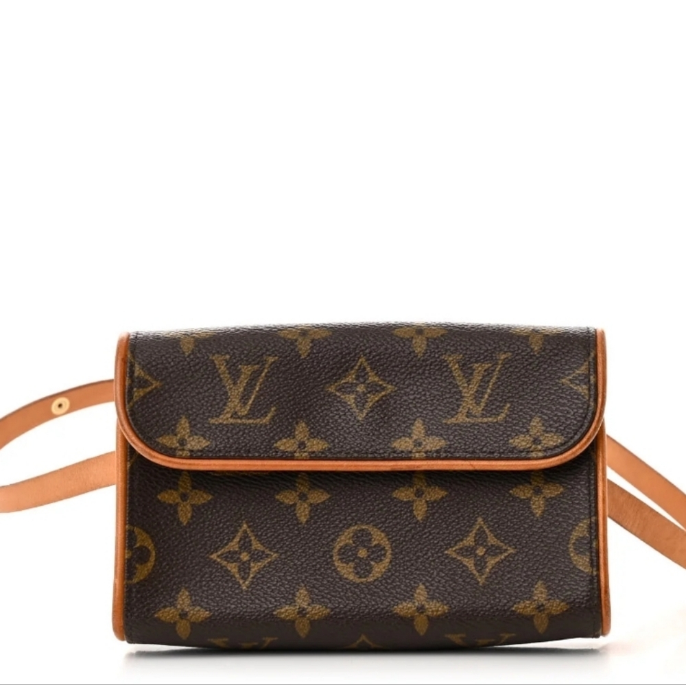 Louis Vuitton Monogram Pochette Florentine Belt Bag/ Crossbody EUC/ BOX & DUSTY